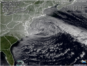Super Storm Sandy – A Meteorological Near Miss
